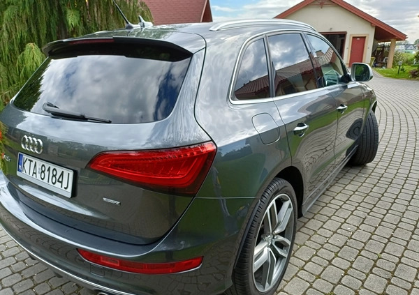 Audi SQ5 cena 105000 przebieg: 139000, rok produkcji 2015 z Tarnów małe 67